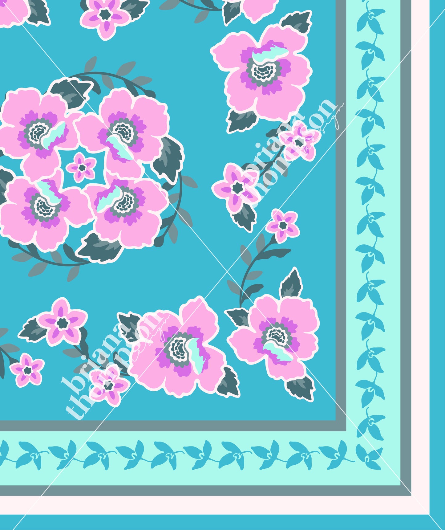 Daisy Duke – Bandana-Style Floral Print