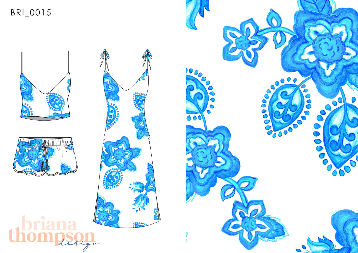 Luna Bloom – Oversized Hand-Painted Floral Print