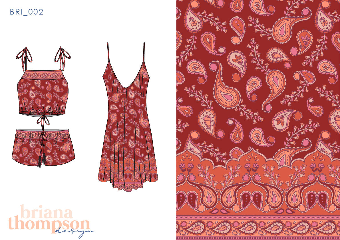 San Francisco Dreaming - Unique Bohemian Border Print