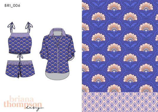 Dandelions - Eclectic Hand-Drawn Twin Print