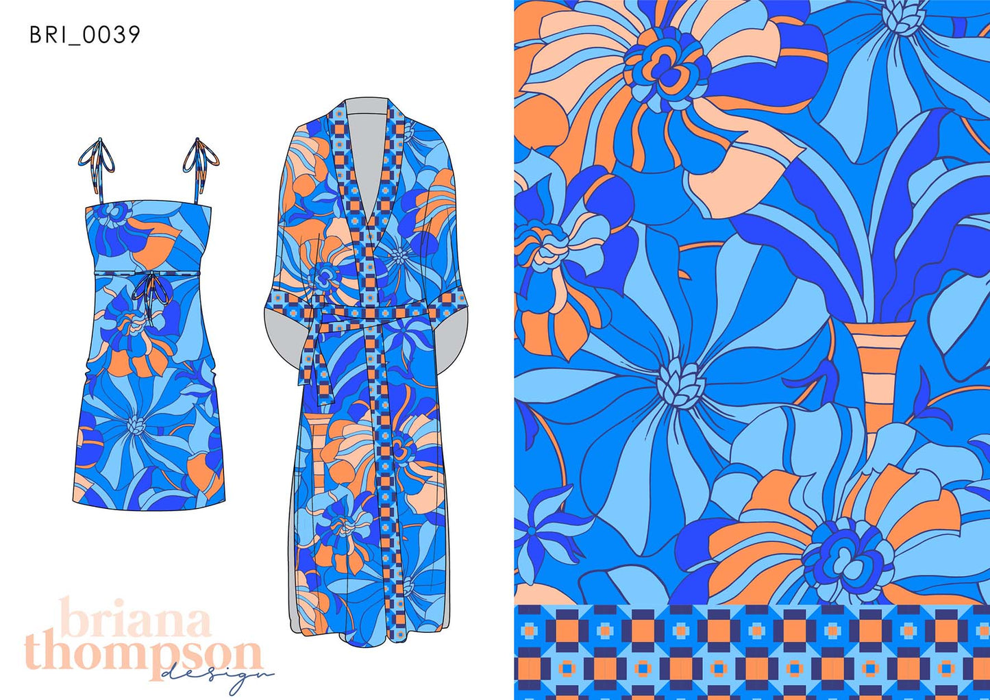 Neon Jungle - 'Pucci-Inspired' Fun Bold Eclectic Floral Jungle Twin Print