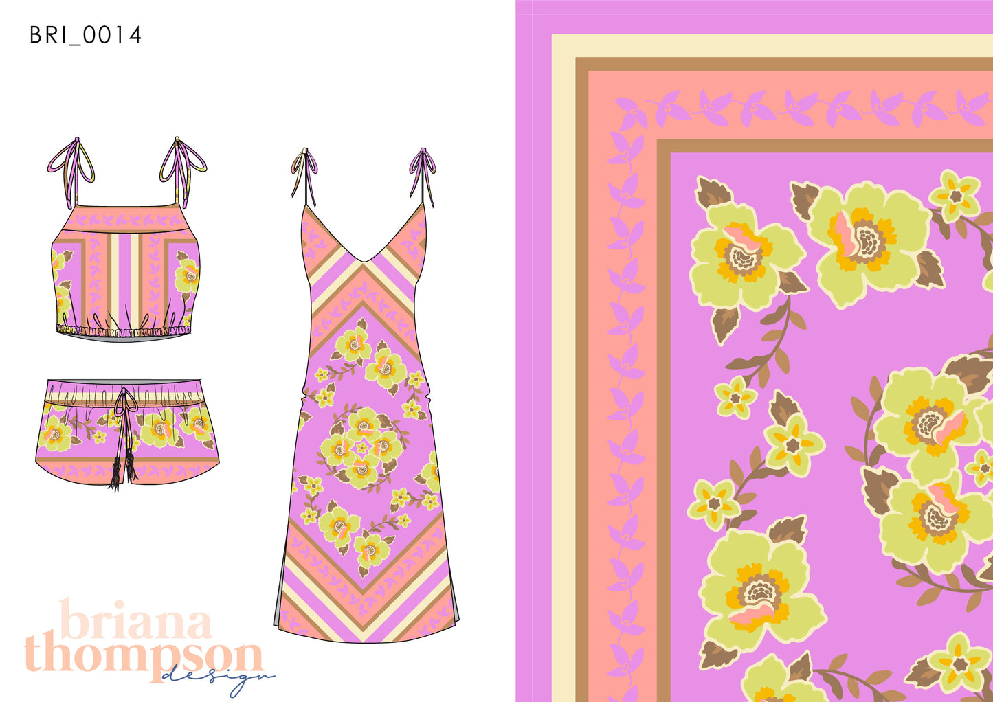 Daisy Duke – Bandana-Style Floral Print
