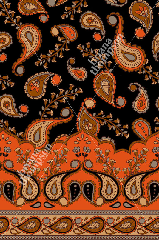 San Francisco Dreaming - Unique Bohemian Border Print